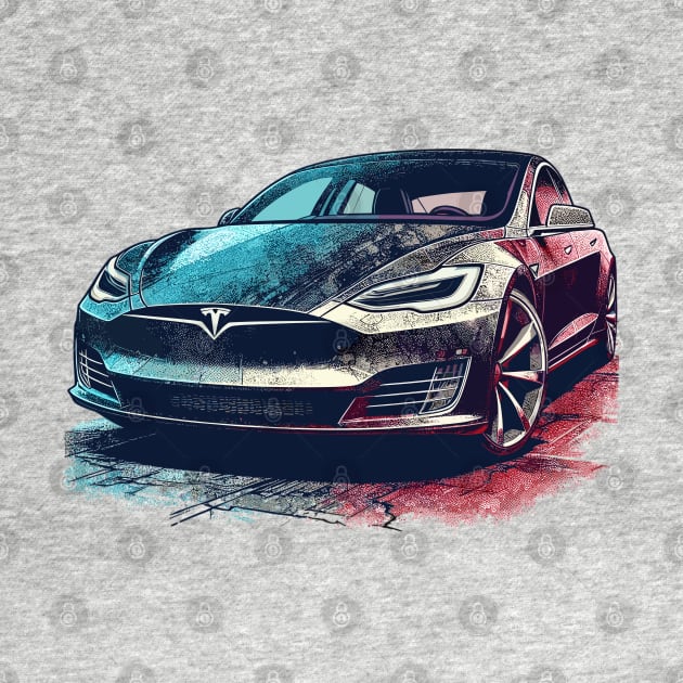 Tesla Model S by Vehicles-Art